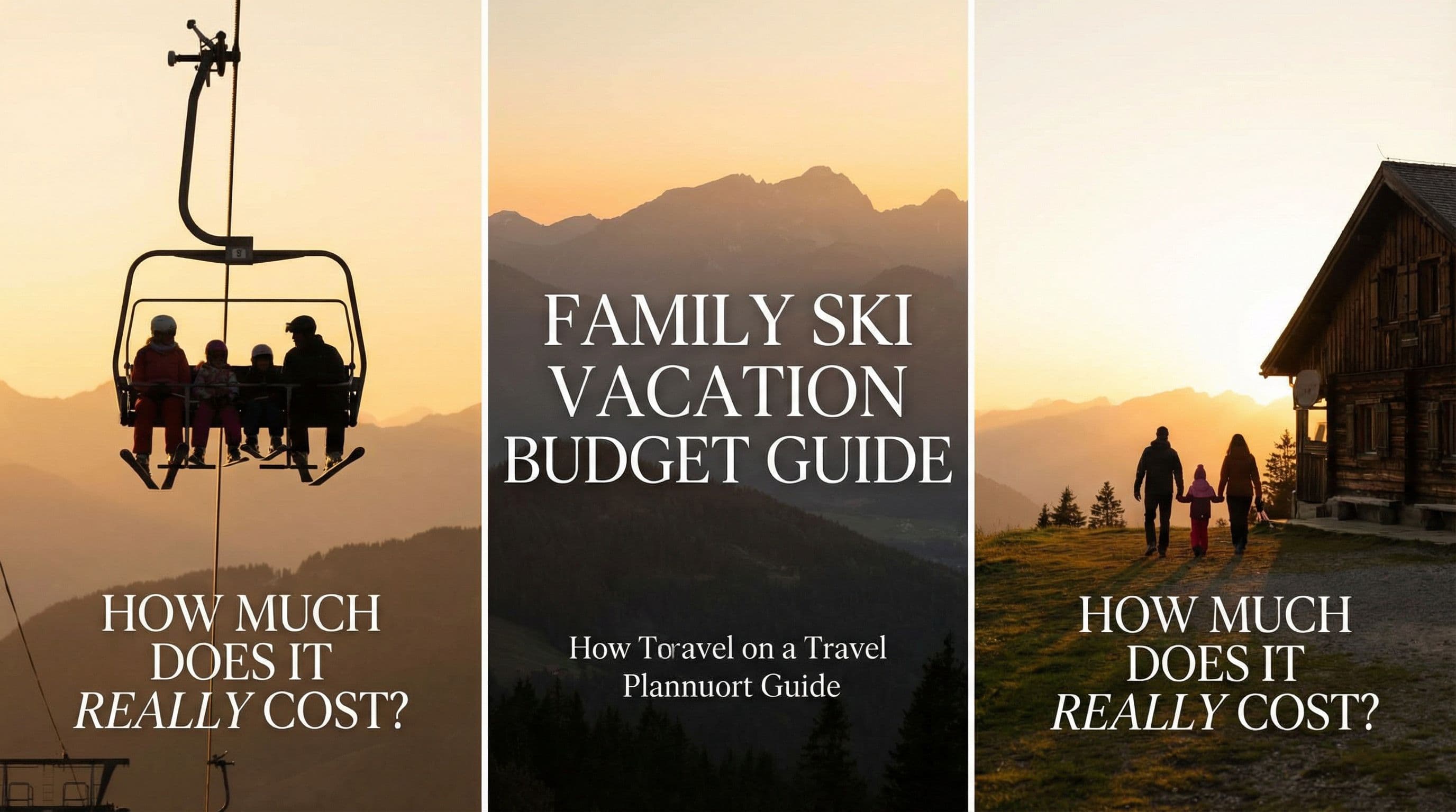 Family Ski Vacation Budget Guide: How Much Does It Really Cost?
