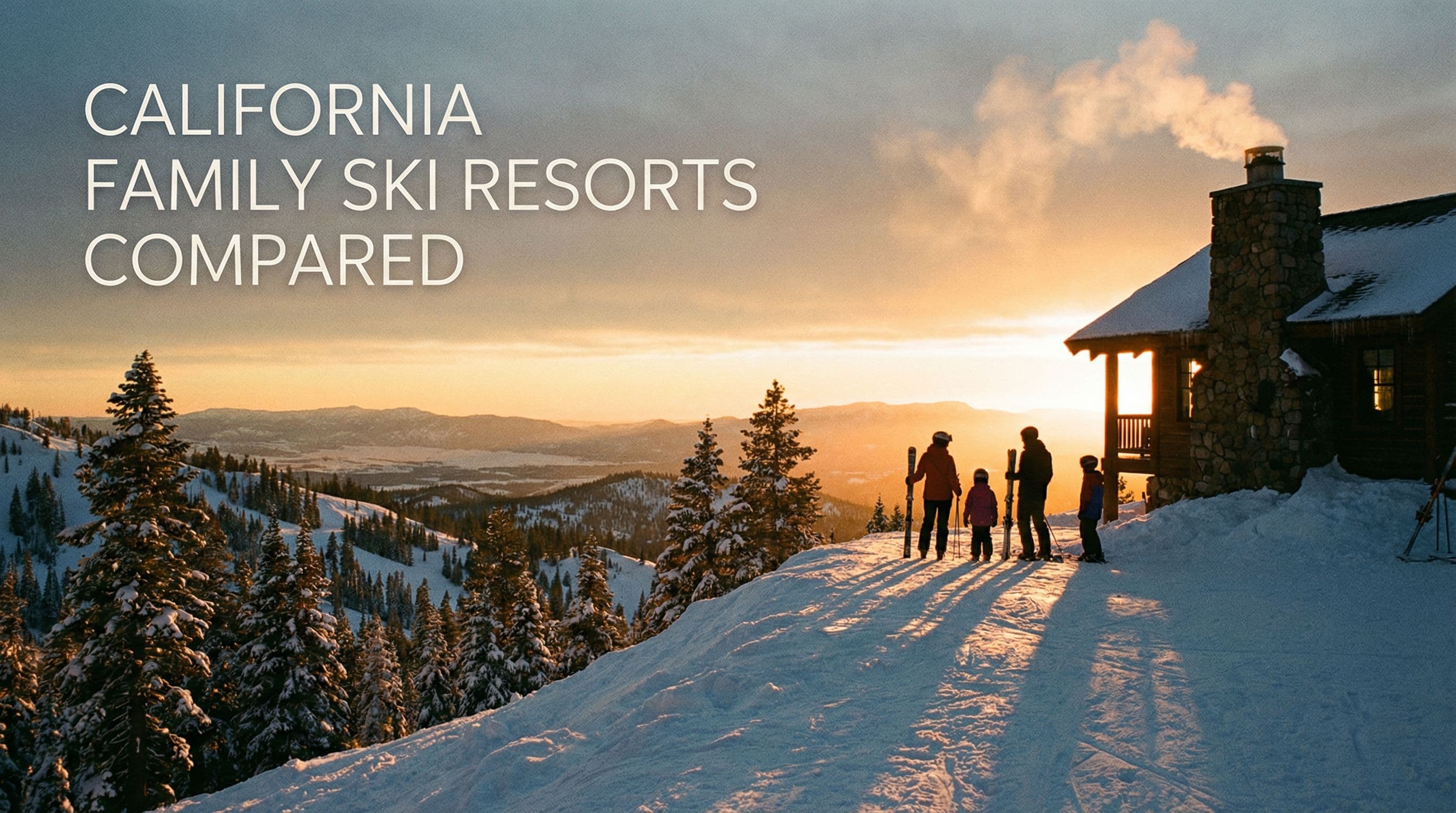 California Family Ski Resorts Compared