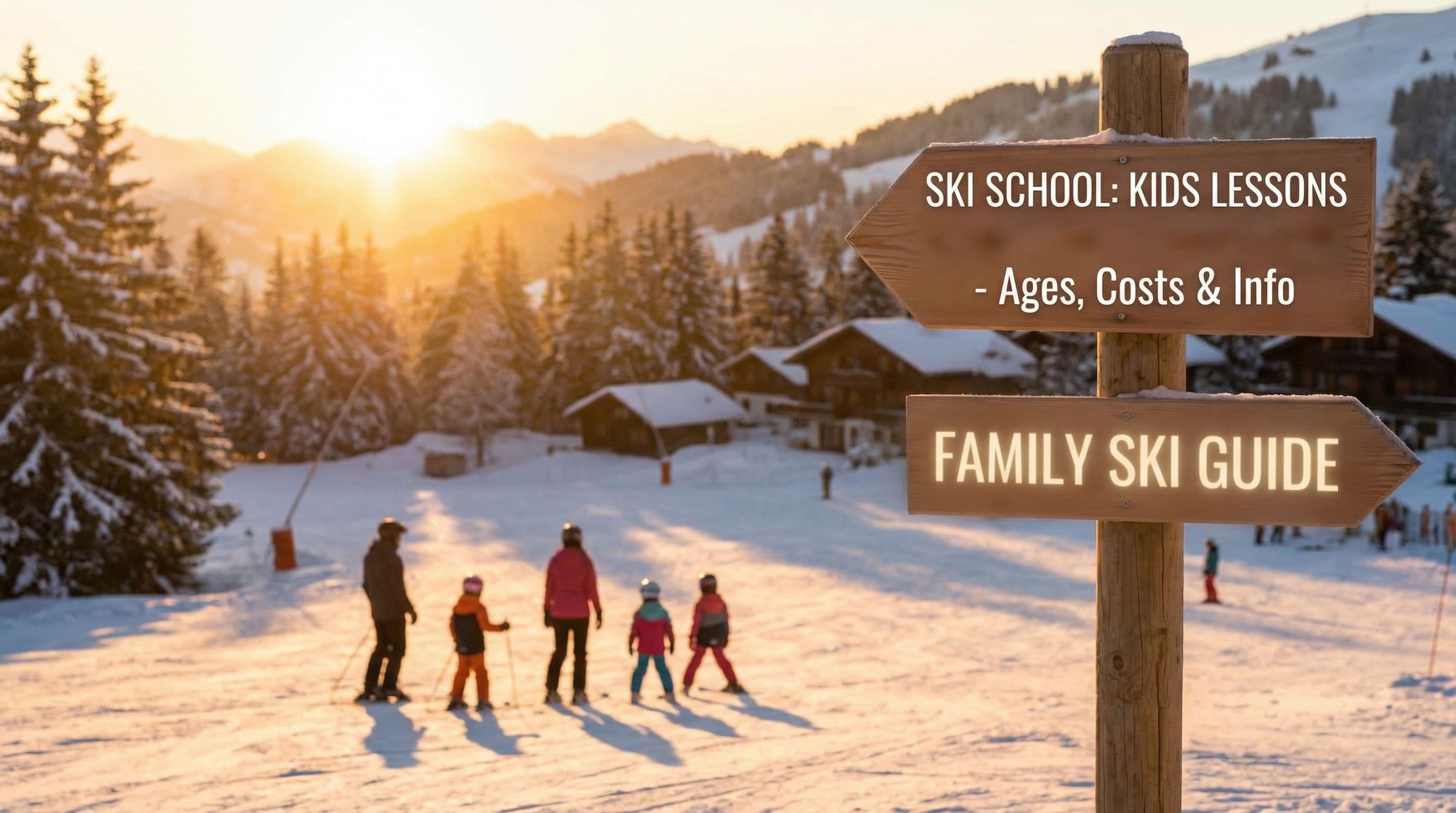 Ski Lessons for Kids: Ages, Costs & What to Expect