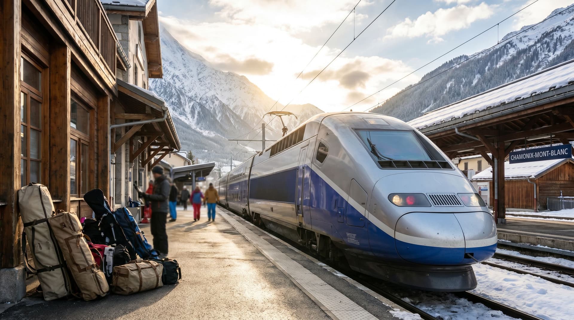 Skiing France by Train: SNCF and TGV to the Alps Without a Car