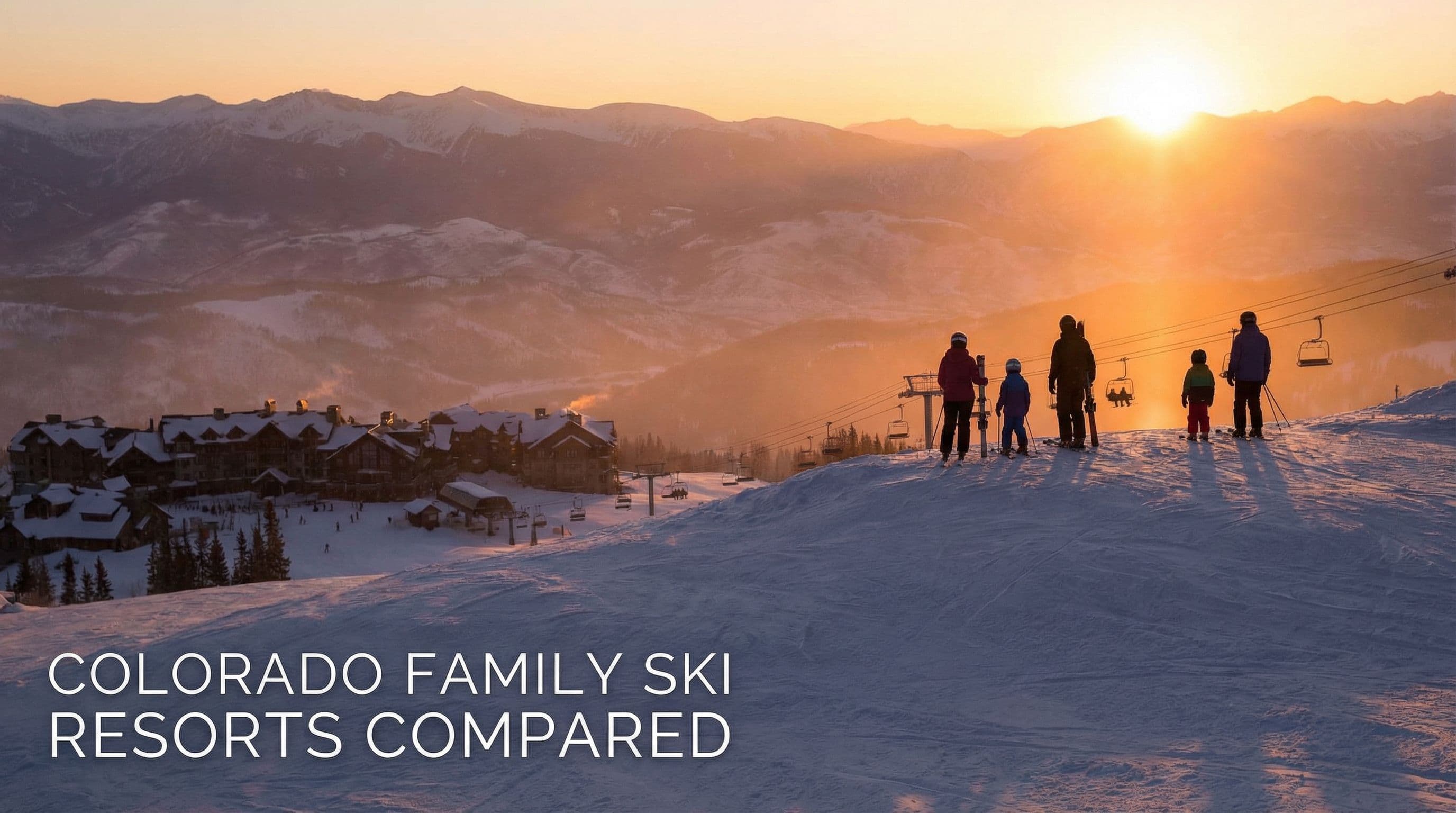 Colorado Family Ski Resorts Compared