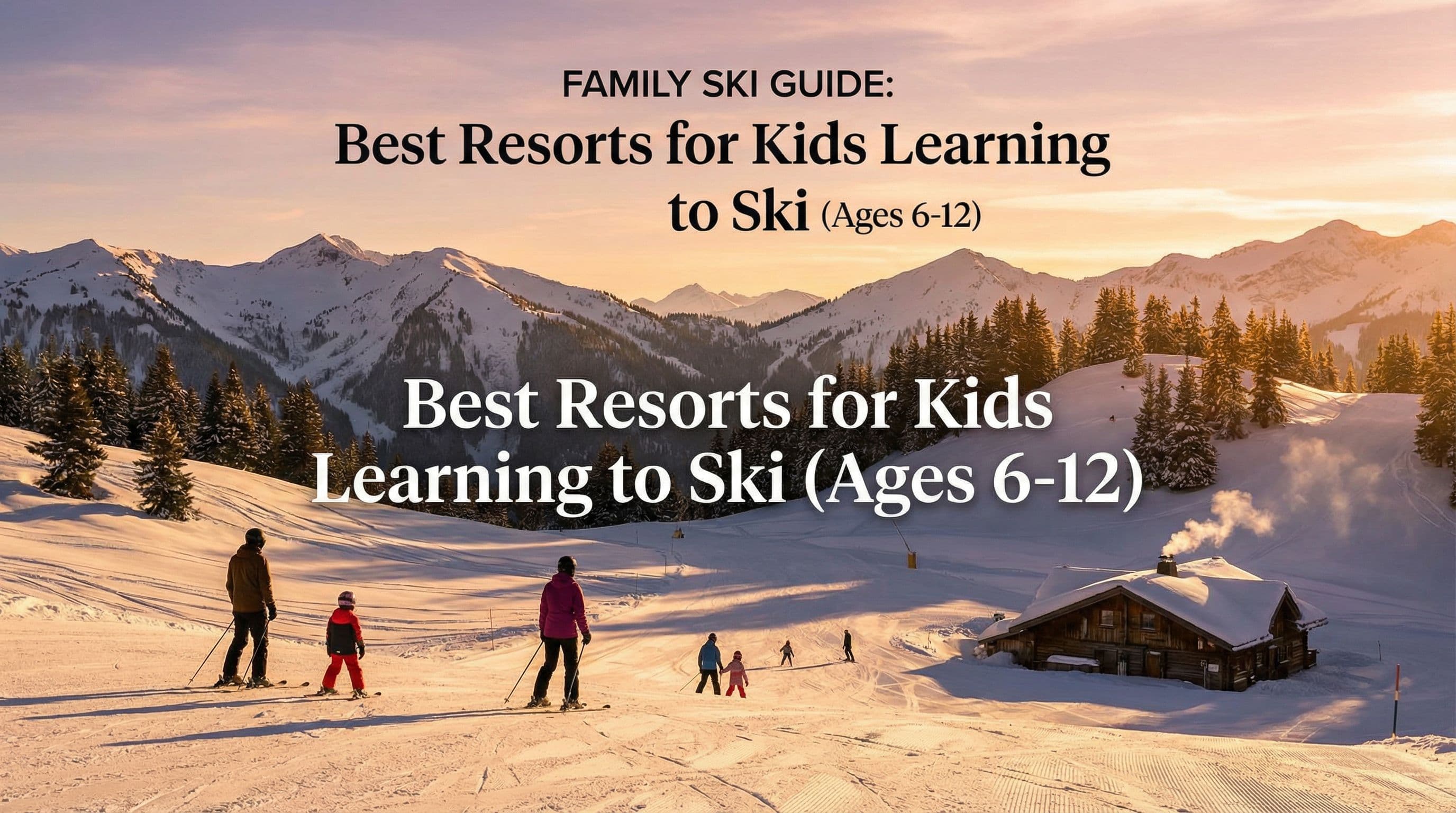 Best Ski Resorts for Kids Learning to Ski (Ages 6-12)