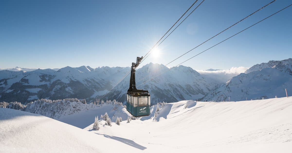 Kleinwalsertal ski resort