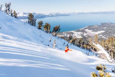 Heavenly ski resort