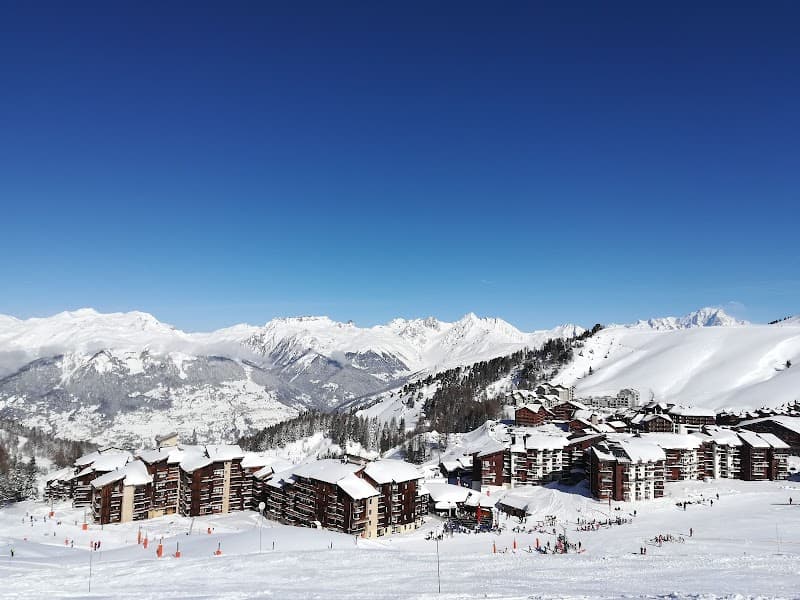 La Plagne ski resort - family skiing destination in the French Alps